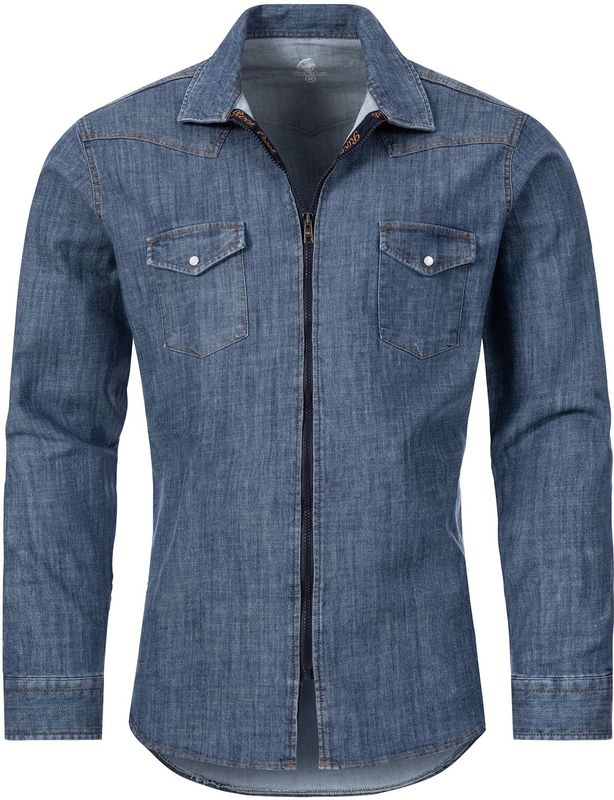 Rock Creek Hemd Jeanshemd Regular Fit