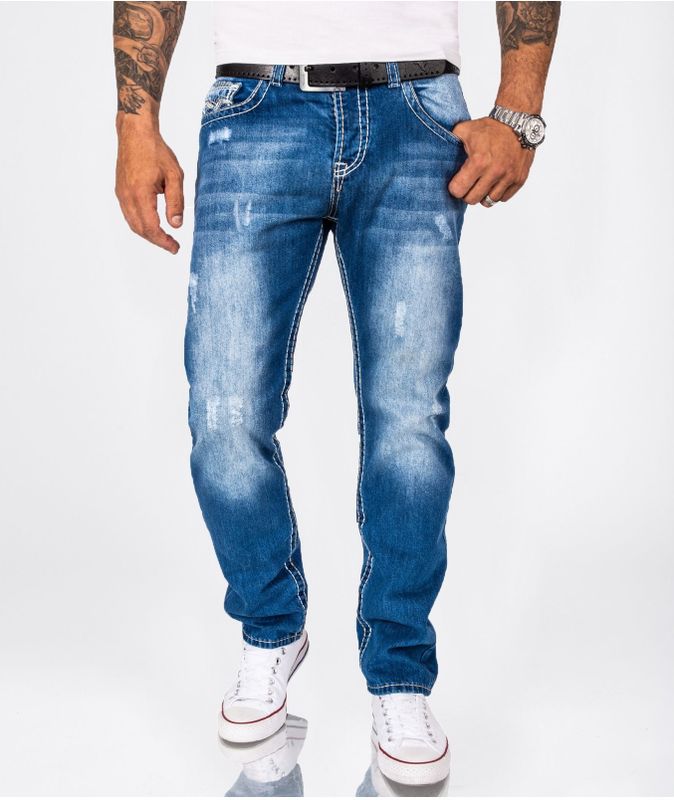 Rock Creek Jeans Straight-Cut