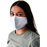 Stofmaskers - Wit - 100% Katoen - 5 Stuks