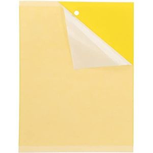 mumbi Gele borden, gele stickers, insectenval, rouwmuggen, bladluis, val, insectenbescherming, 15 x 20 cm, 5 stuks