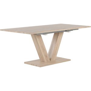 Beliani LIXA - Dining Table - Lichte houtkleur - MDF