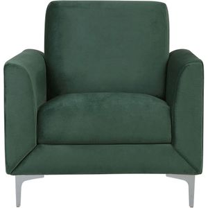 FENES - Fauteuil - Groen - Fluweel