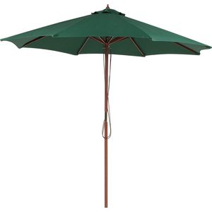 Beliani TOSCANA - Parasol - Groen - Kunststof