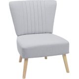 VAASA - Fauteuil - Grijs - Polyester