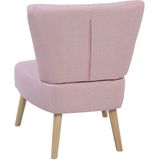 VAASA - Fauteuil - Roze - Polyester