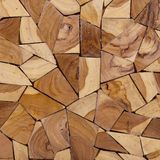 THORSBY - Bijzettafel - Lichte houtkleur - Teakhout