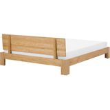 ROYAN - Tweepersoonsbed - Lichthout - 160 x 200 cm - Dennenhout