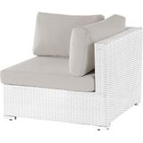 Beliani SANO - Loungeset voor 4 - Wit - PE rotan