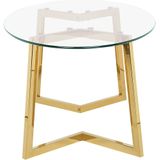 FRESNO - Salontafel - Goud - Glas