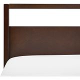 Bedframe donkerbruin hout dennenhout tweepersoons 140 x 200 cm lattenbodem scandinavisch