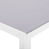 Beliani CATANIA  - Tuintafel - Grijs - 160 x 91 cm - Veiligheidsglas