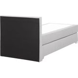 ADMIRAL - Boxspringbed - Grijs - 90 x 200 cm - Polyester