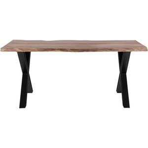 BROOKE - Eettafel - Lichte houtkleur - 95 x 180 cm - Acaciahout
