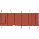 BRESCIA - Zitkussen - Rood - 180 x 60 cm - Polyester