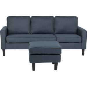 AVESTA - Driezitsbank - Grijs - Polyester