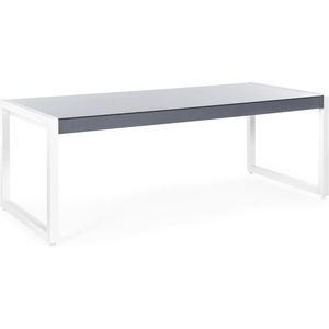 Beliani BACOLI - Tuintafel-Grijs-Aluminium