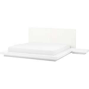 ZEN - Futon tweepersoonsbed - Wit - 160 x 200 cm - MDF