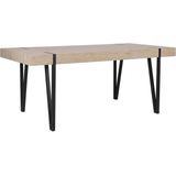 ADENA - Eettafel - Lichte houtkleur - 90 x 180 cm - MDF