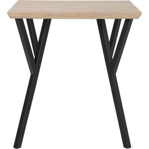 BRAVO - Eettafel - Lichte Houtkleur - 70 X 70 cm - MDF