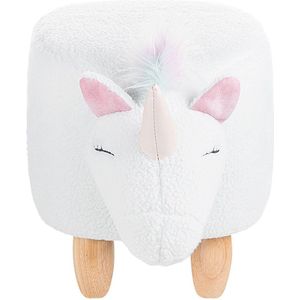 UNICORN - Hocker - Wit - Polyester