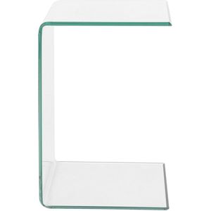 LOURDES - Bijzettafel - Transparant - Veiligheidsglas