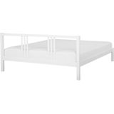 VANNES - Tweepersoonsbed - Wit - 160 x 200 cm - Dennenhout