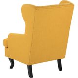 ALTA - Chesterfield fauteuil - Geel - Polyester