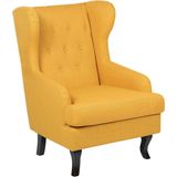 ALTA - Chesterfield fauteuil - Geel - Polyester