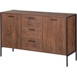 TIFTON - Sideboard - Donkere Houtkleur - MDF