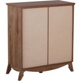 KUMA - Sideboard - Donkere houtkleur - MDF