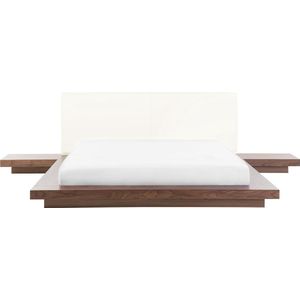 Beliani ZEN - Waterbed - lichte houtkleur - MDF