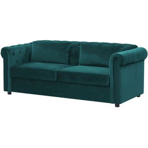 CHESTERFIELD - Chesterfield slaapbank - Groen - Fluweel