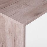 LINCOLN - TV-meubel - Lichte houtkleur - Vezelplaat