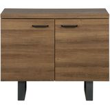 TIMBER - Sideboard - Donkere houtkleur - MDF