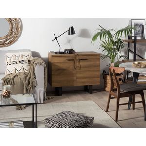 TIMBER - Sideboard - Donkere houtkleur - MDF