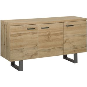 TIMBER L - Sideboard - Lichte Houtkleur - MDF