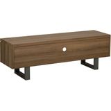 TIMBER - TV-meubel - Donkere houtkleur - MDF