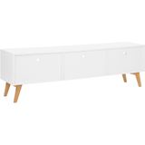 LIBERTY - TV-meubel - Wit - MDF