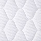 Pocketveringmatras wit polyester 180 x 200 cm hard