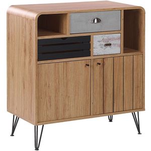 KYLE - Sideboard - Lichte houtkleur - Vezelplaat