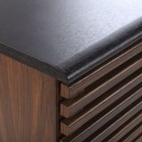 PERTH - Sideboard - Donkere houtkleur - MDF