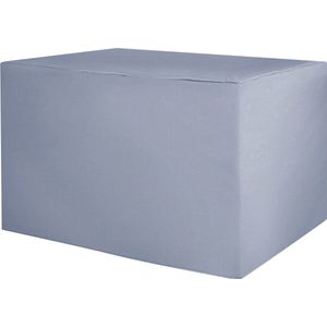 Regenhoes voor tuinkist grijs 169 x 66 x 69 cm gemaakt van polyester met PVC coating rechthoekig modern