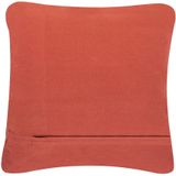 AKKOY - Sierkussen set van 2 - Oranje - 45 X 45 cm - Katoen