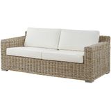 Beliani ARDEA - Loungeset voor 4 - Natuurlijk - Rotan