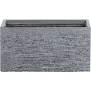 MYRA - Plantenbak - Grijs - 60 cm - Klei-vezelmengsel