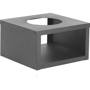 Beliani TANARA - Vuurkorf - Zwart - Staal