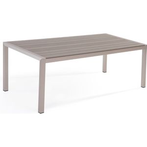 Beliani VERNIO - Tuintafel-Grijs-Aluminium