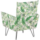 RIBE - Fauteuil - Groen - Polyester