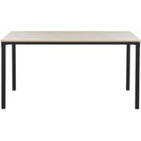 HOCKLEY - Eettafel - Lichte houtkleur - 90 x 150 cm - Vezelplaat