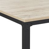 HOCKLEY - Eettafel - Lichte houtkleur - 90 x 150 cm - Vezelplaat